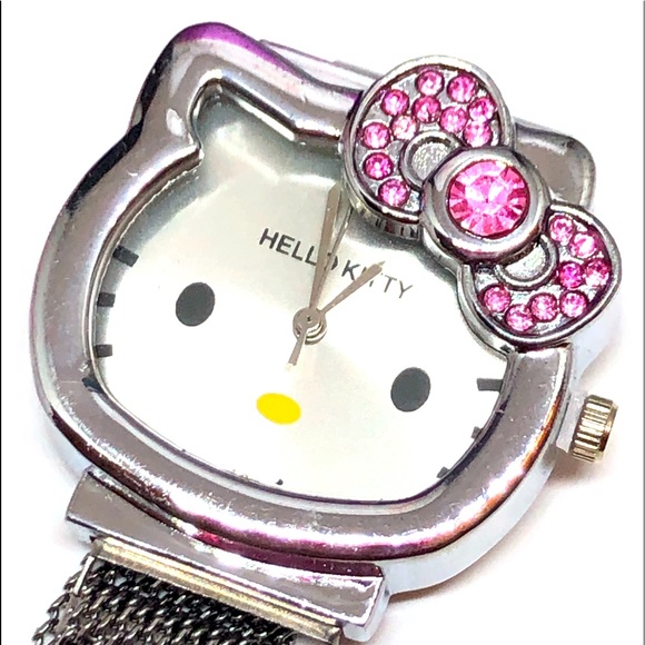 Stainless Steel Hello Kitty Watch - Picture 1 of 12